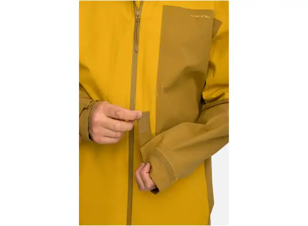 Viking Numani men's jacket Brown/Yellow