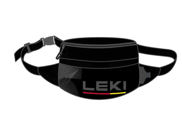 Leki Drinkbelt Thermo waist pack Black-black grey UNI