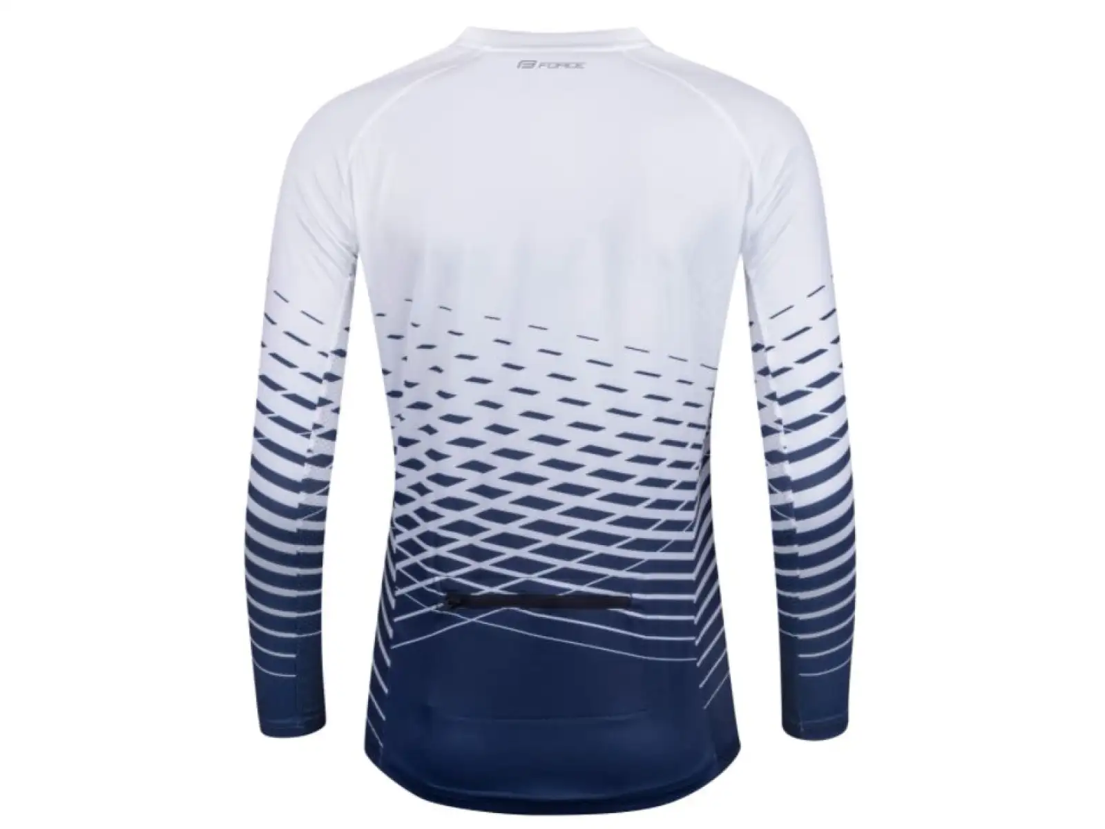 Force Angle Lady jersey long sleeve white/blue