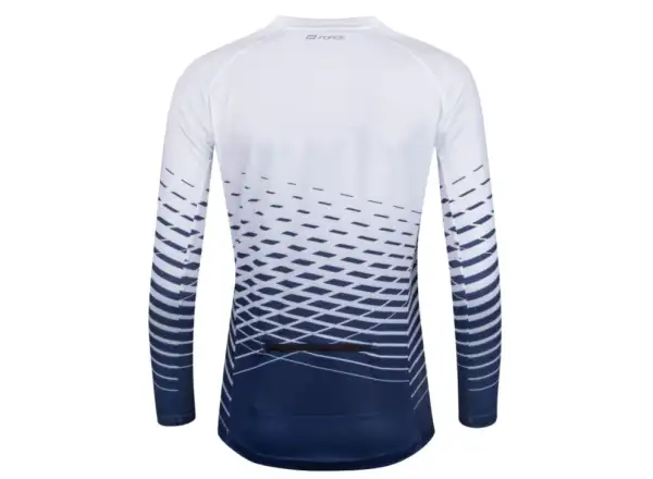 Force Angle Lady jersey long sleeve white/blue
