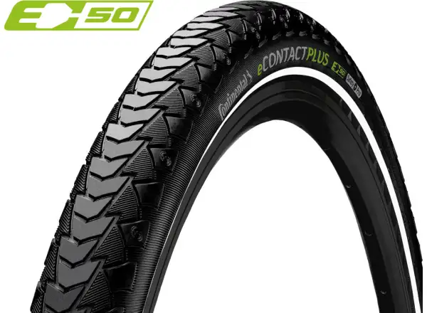 Continental eContact Plus trekking tire wire Black/Reflex