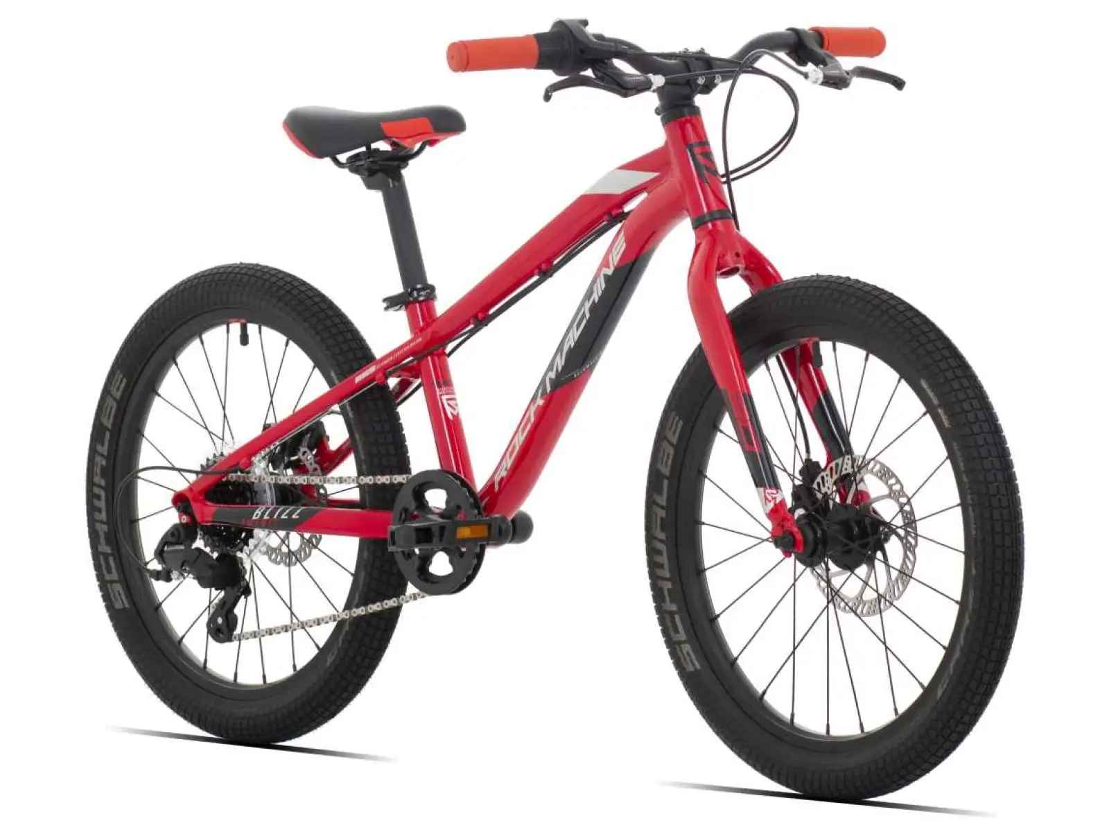 Rock Machine Blizz 20 MD children's bike Gloss Red/White/Black