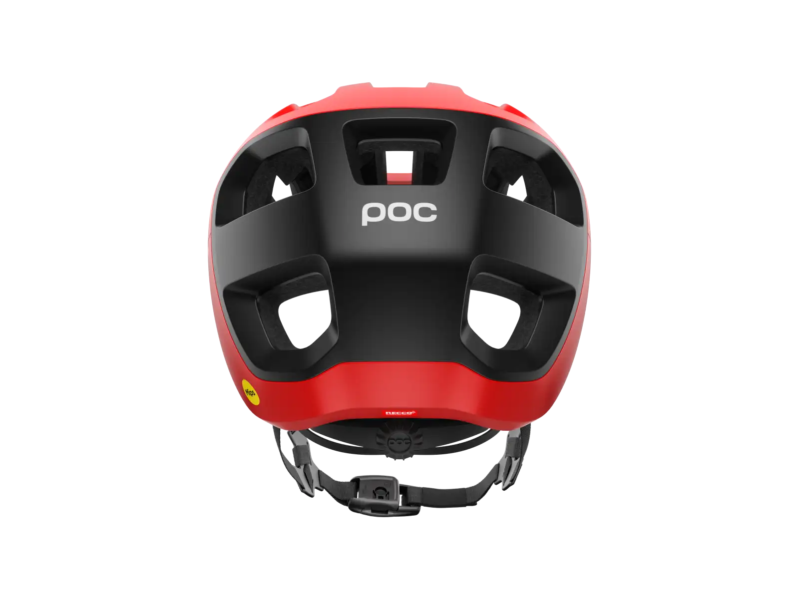 POC Cularis helmet Prismane Red Matt/Uranium Black Matt