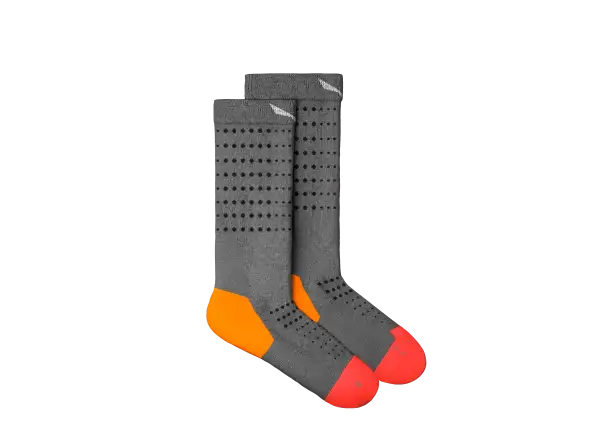 Salewa Pedroc Merino Crew women's socks Light Grey Melange