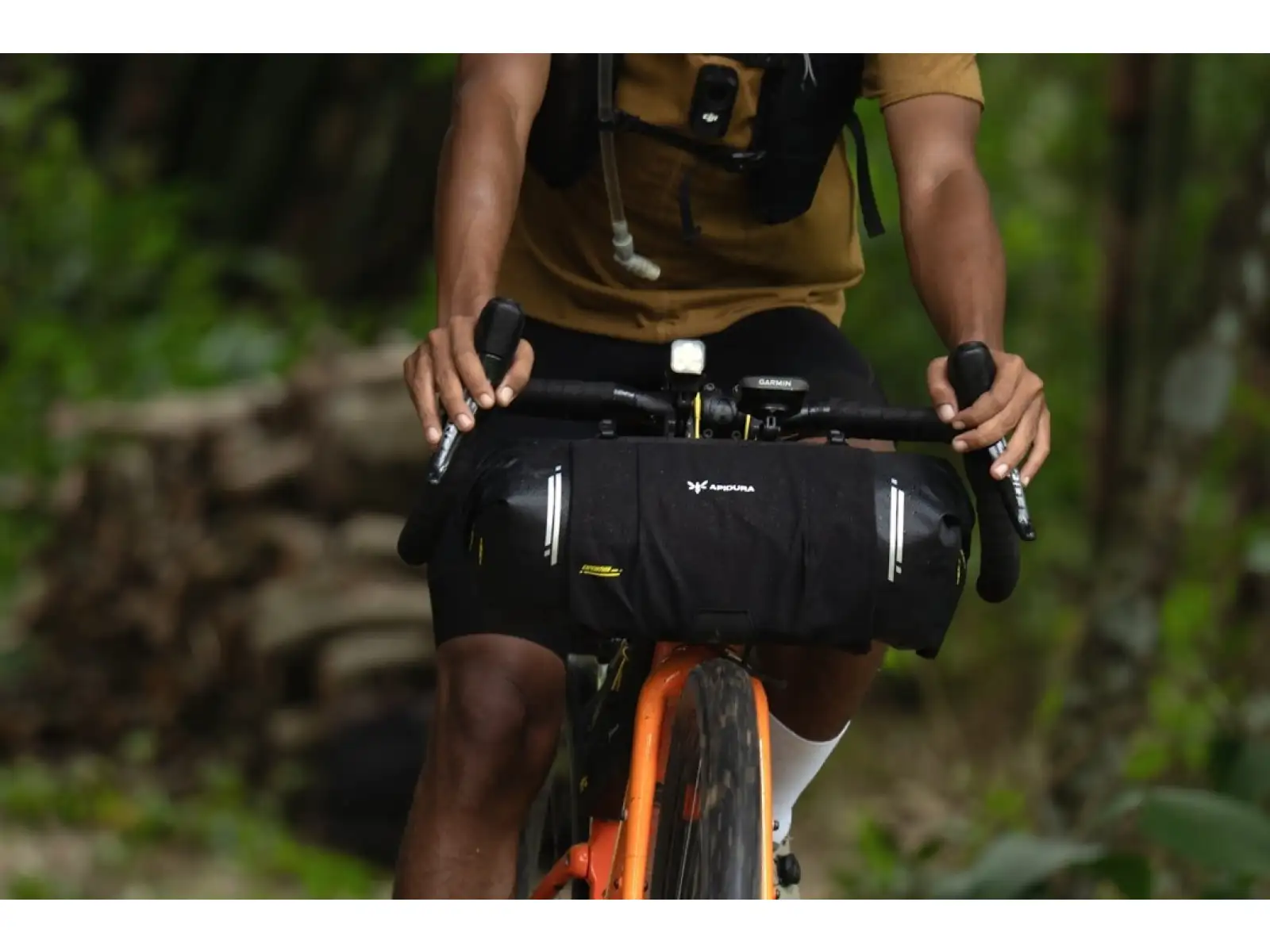 Apidura Expedition front cargo mesh pocket for a bag