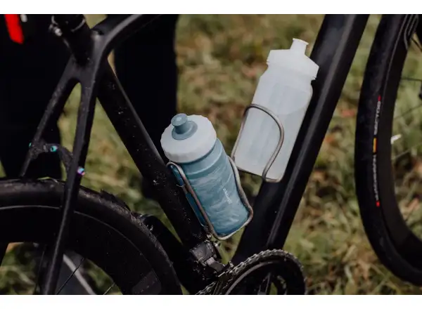 Force Dirty Road cycling bottle 550 ml transparent
