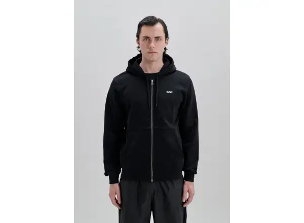 POC Zip Hoodie zip-up hooded sweatshirt Uranium Black