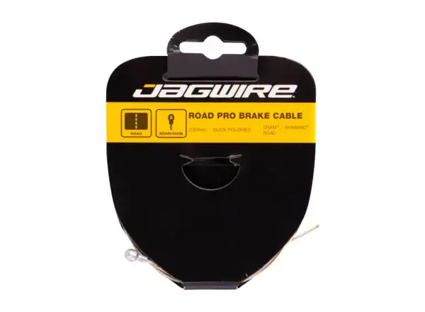 Jagwire Pro polished brake cable 1.6 mm/2000 mm Shimano/Sram