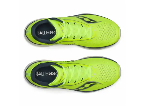 Saucony Kinvara 15 men's running shoes Citron Navy