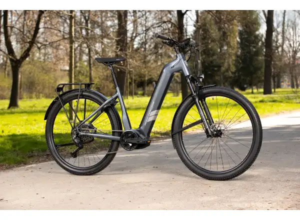 Rock Machine eRokk B90T low-entry e-bike Matte Nightstrom Blue