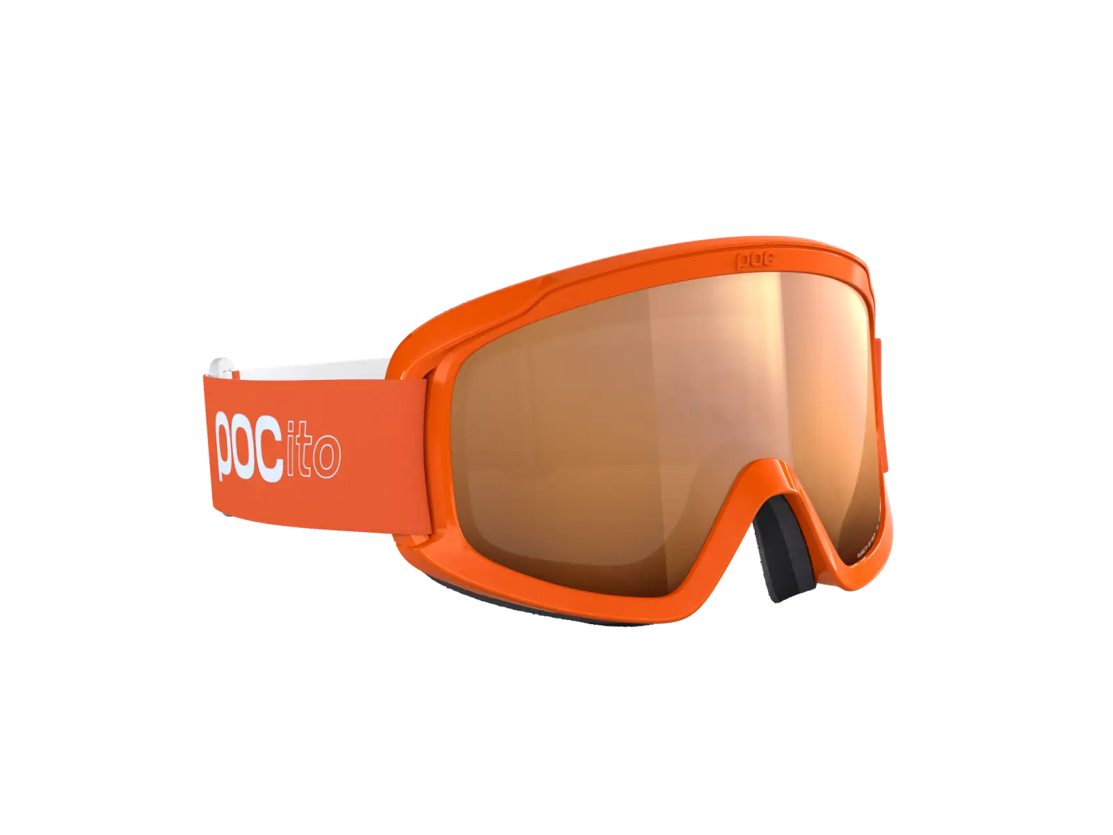 POCito Opsin children's ski goggles Fluorescent Orange/Partly Sunny Light Orange