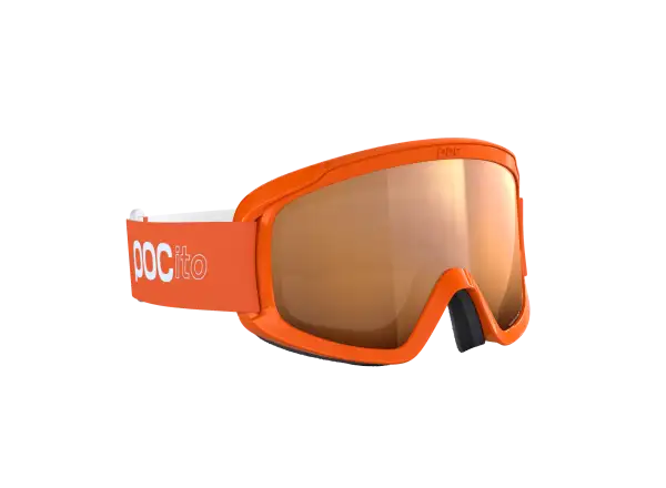 POCito Opsin children's ski goggles Fluorescent Orange/Partly Sunny Light Orange