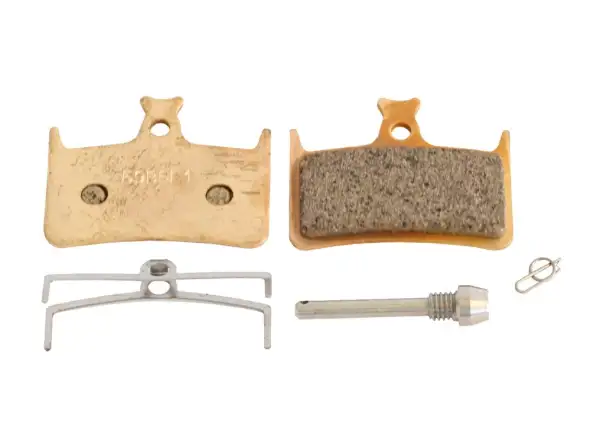 Hope Tech E4 brake pads Sintered Gold