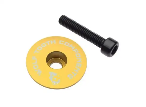 Wolf Tooth Ultralight headset cap gold