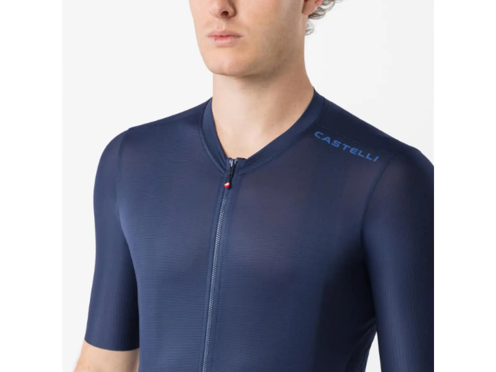 Castelli Espresso 2 men's jersey short sleeve Belgian Blue