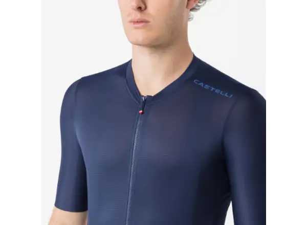 Castelli Espresso 2 men's jersey short sleeve Belgian Blue
