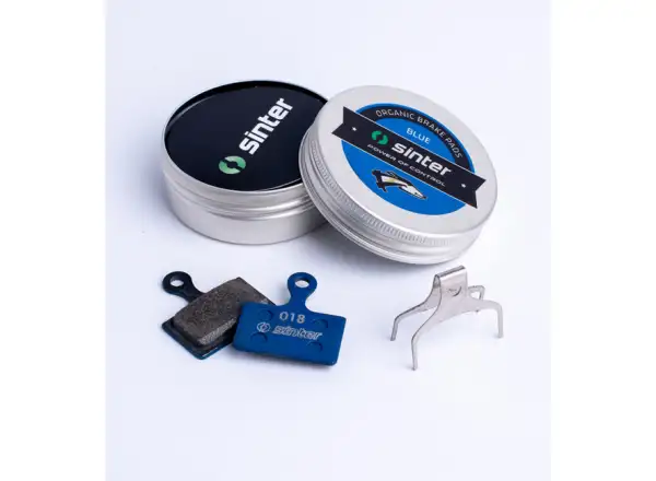 Sinter Shimano K Type brake pads polymer blue