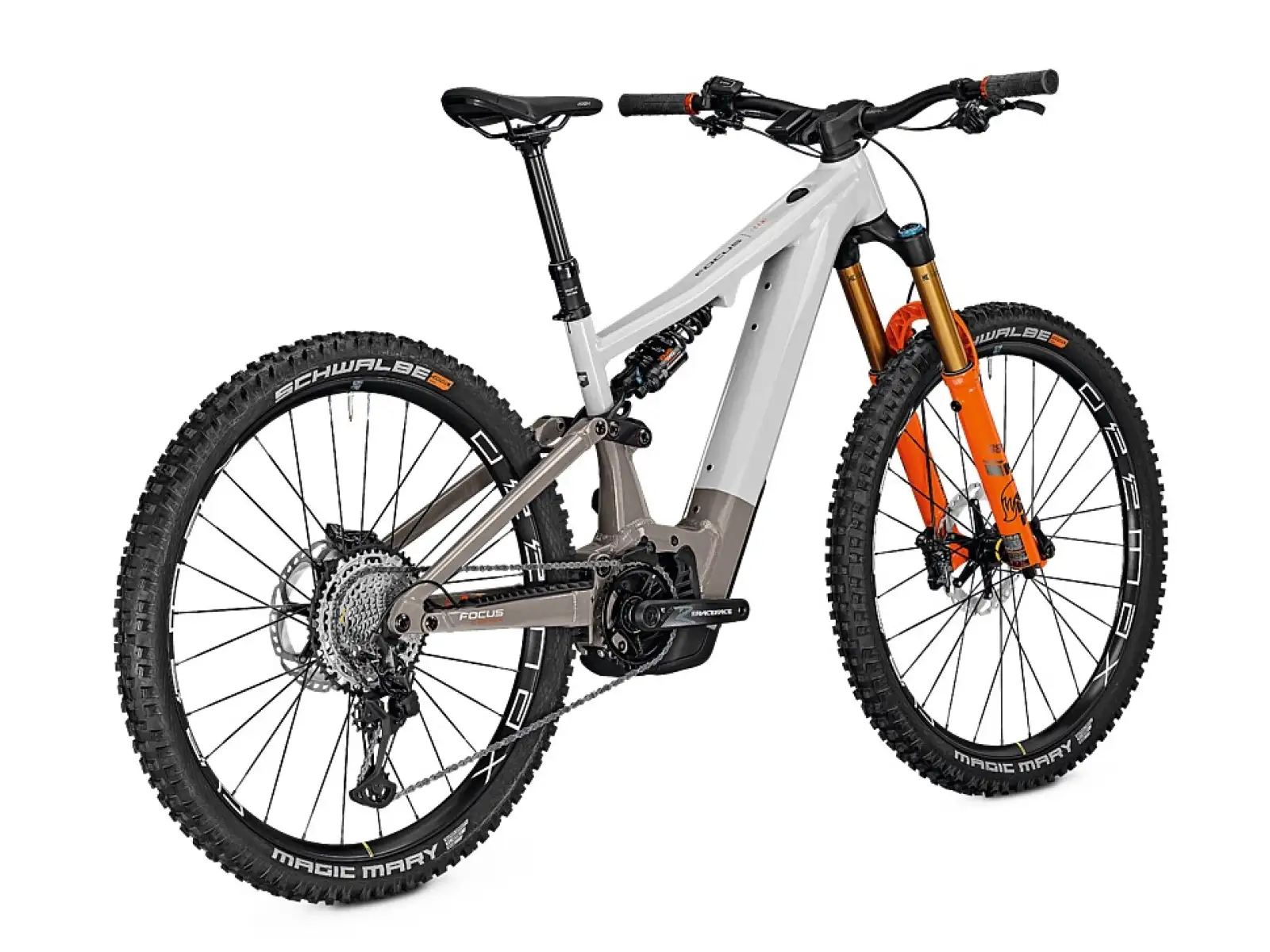 Focus Sam2 6.9 DI 750 Wh mountain e-bike Lightgrey glossy/Moonstonegrey Glossy