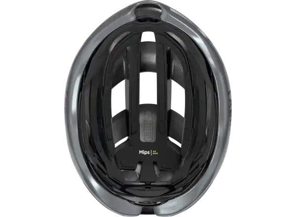 Abus AirBreaker 2.0 MIPS road helmet Graphite Silver