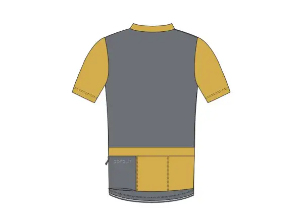 Dotout Stone men's jersey short sleeve Ocra Yellow