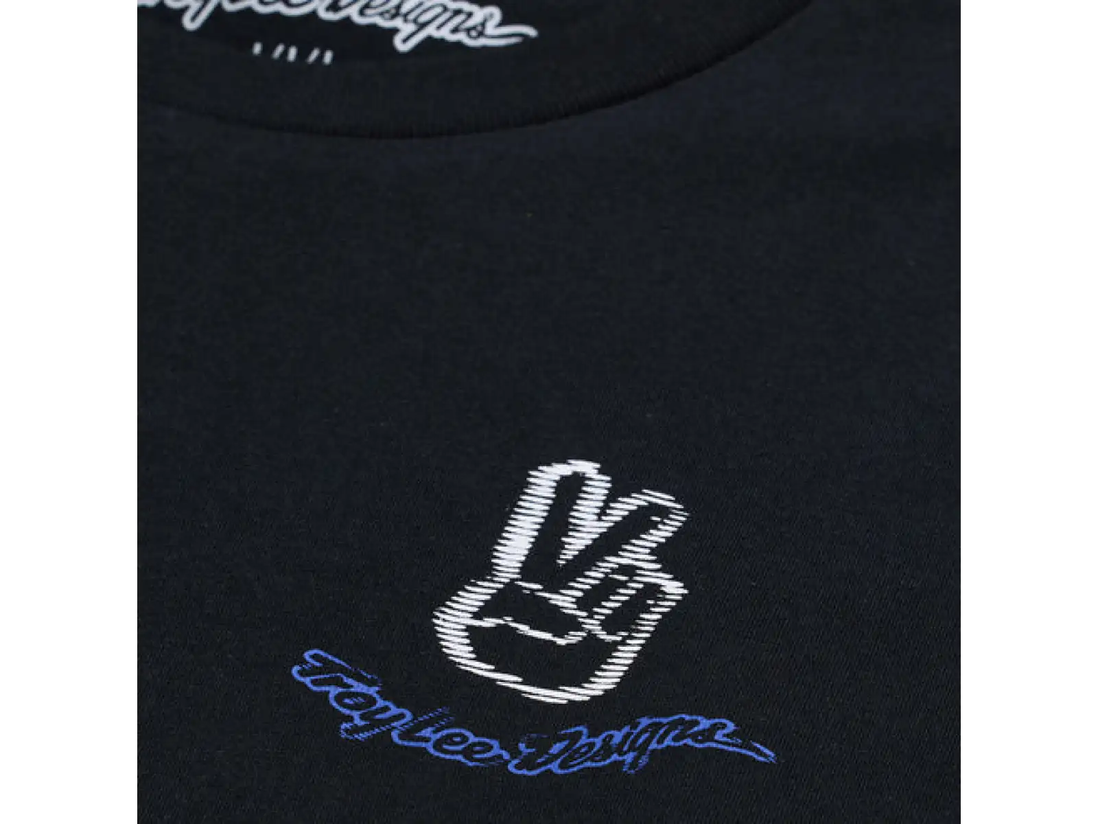 Troy Lee Designs Peace Out men's long sleeve t-shirt Black