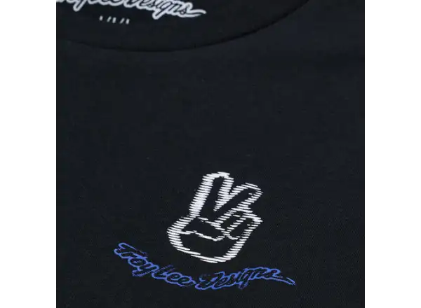 Troy Lee Designs Peace Out men's long sleeve t-shirt Black