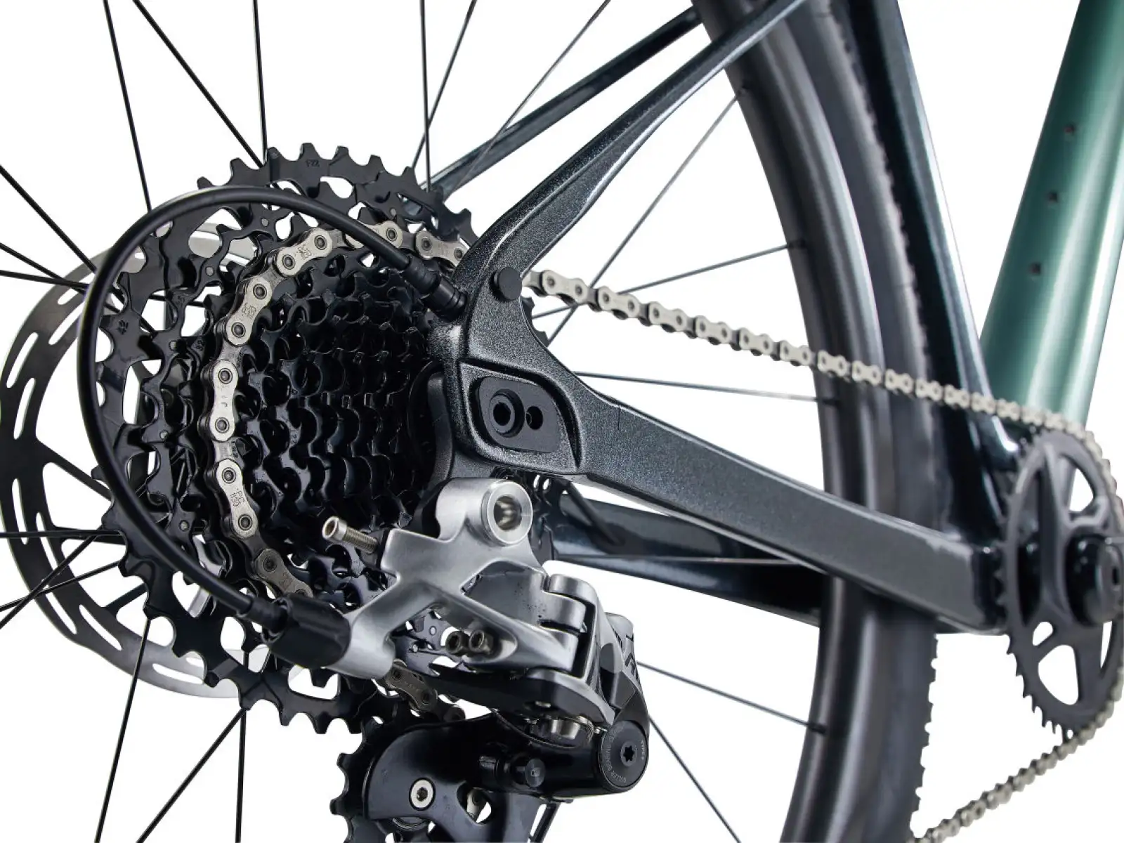 Giant Revolt X Advanced Pro 2 gravel bike Misty Forest