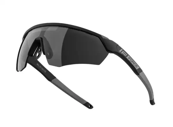 Force Enigma cycling glasses black/grey, black lenses