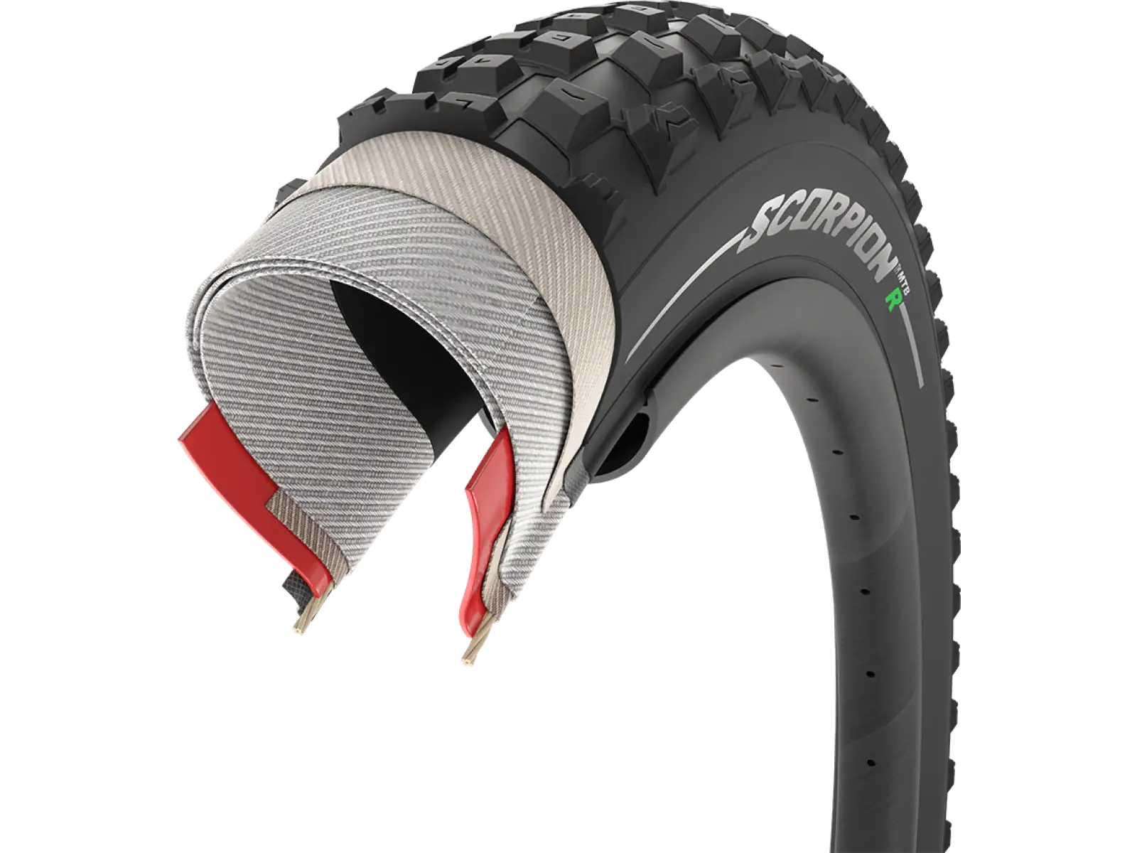 Pirelli Scorpion Enduro R HardWALL TLR 27.5" tire kevlar black