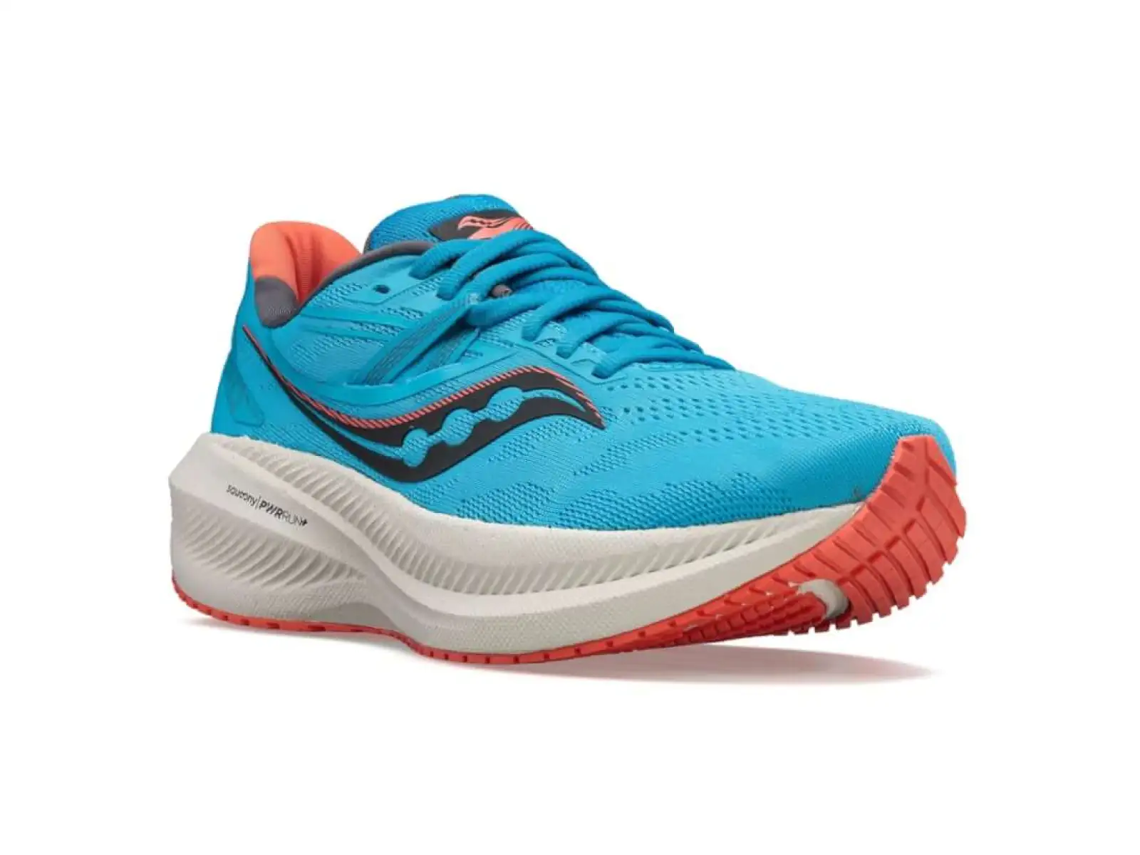Saucony Triumph 20 women's running shoes ocean/coral
