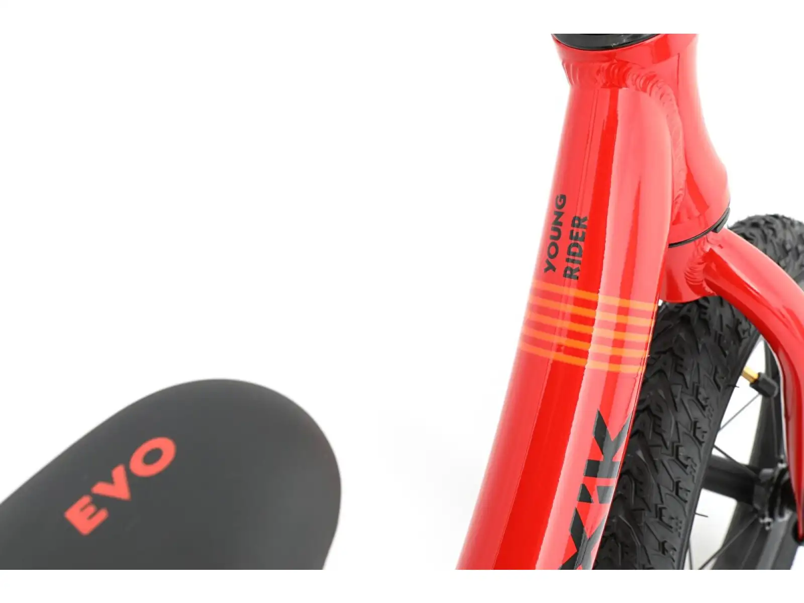 MAXÍK Evo Lite red/orange children's balance bike