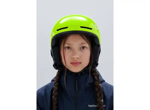 POC POCito Obex kids ski helmet Fluorescent Yellow/Green