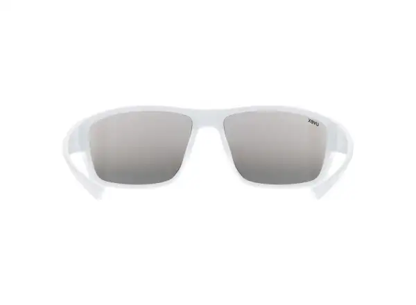 Uvex Sportstyle 230 glasses White Mat/Litemirror Silver