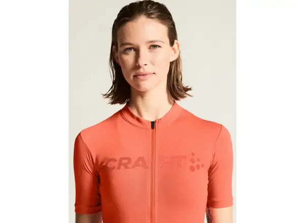 Craft Endur Logo women's jersey short sleeve pink