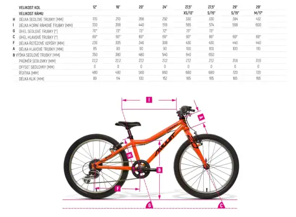 Amulet 20 Fun SH children's bike Brilliant Blue/Orange