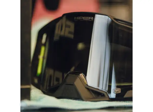 100% Armega downhill goggles Tetsumi/HiPER Black Mirror Lens