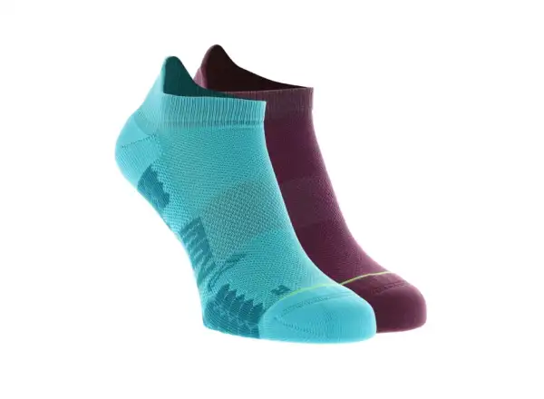Inov-8 Trailfly socks low teal/purple