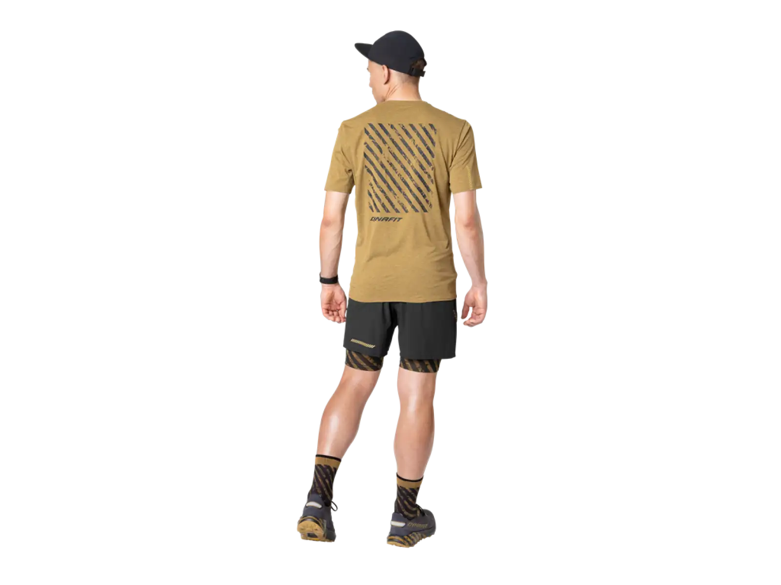 Dynafit Trail 2in1 men's running shorts Black Out