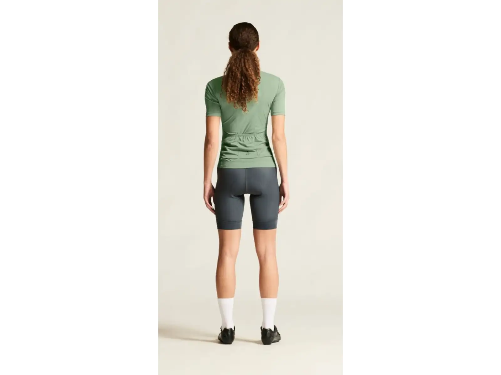 CRAFT Endur Logo women's cycling jersey green L