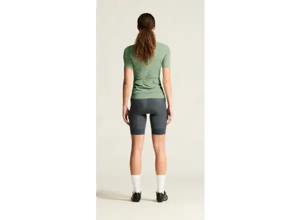 CRAFT Endur Logo women's cycling jersey green L