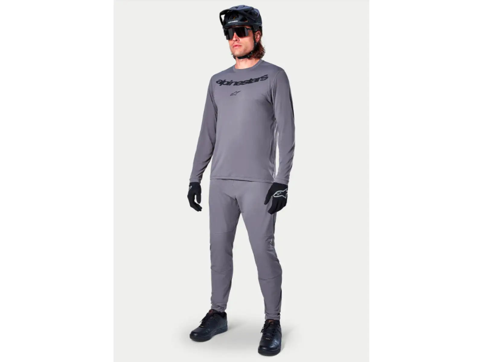 Alpinestars A-Dura Rocker men's jersey long sleeve Dark Grey
