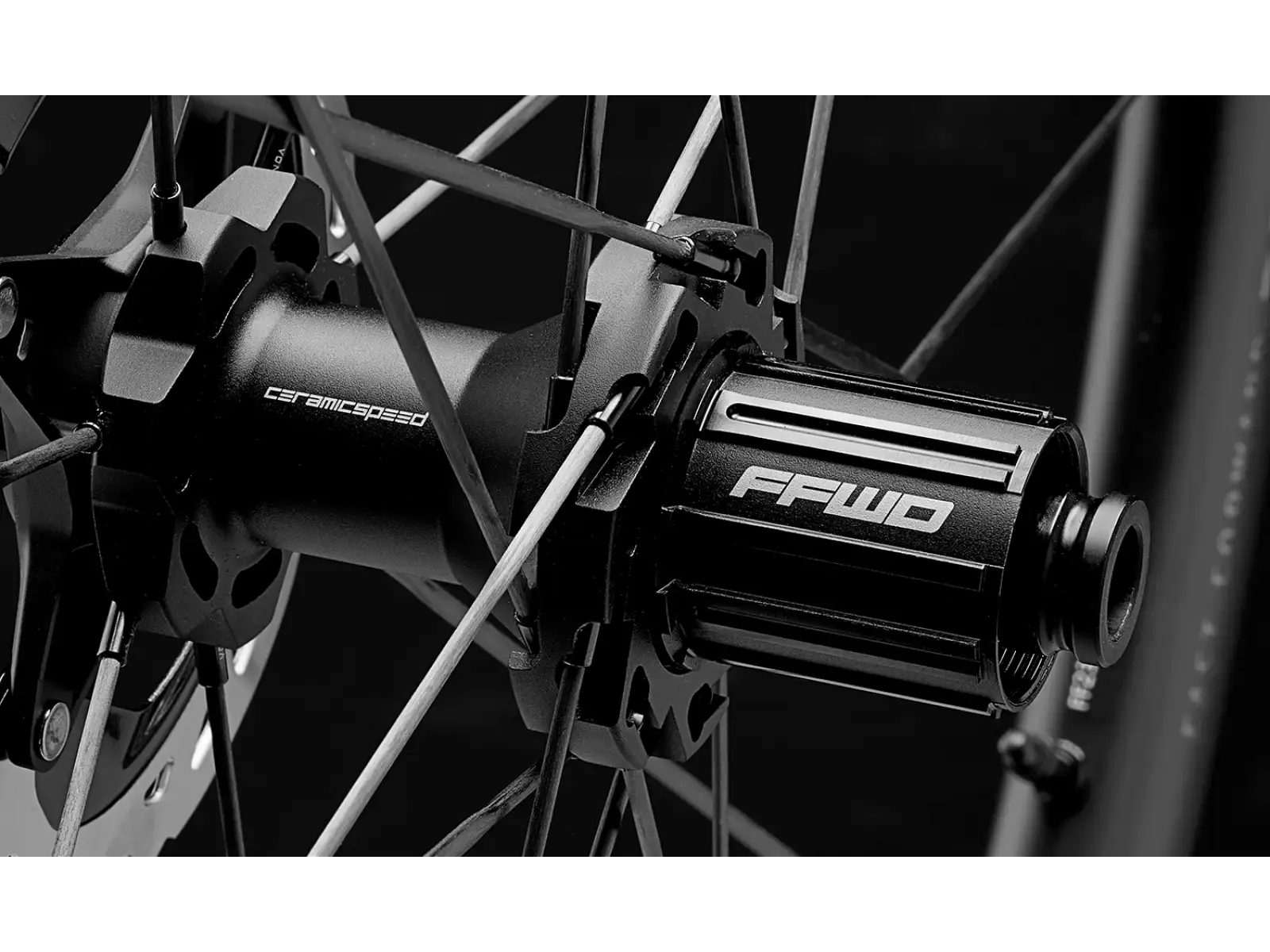 FFWD RAW CS 55 road wheelset Gloss Black