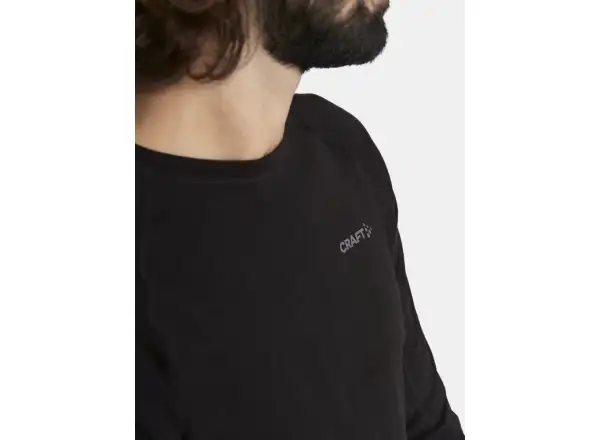 Craft ADV Wool Merino men's long sleeve shirt black