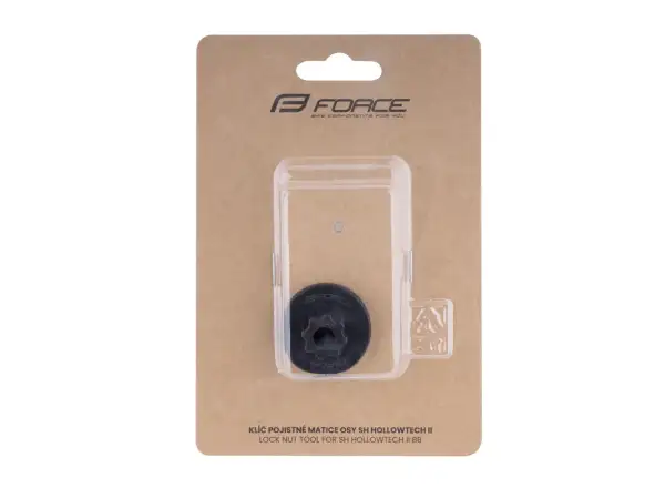 Force wrench for the locknut of the Shimano Hollowtech II axle