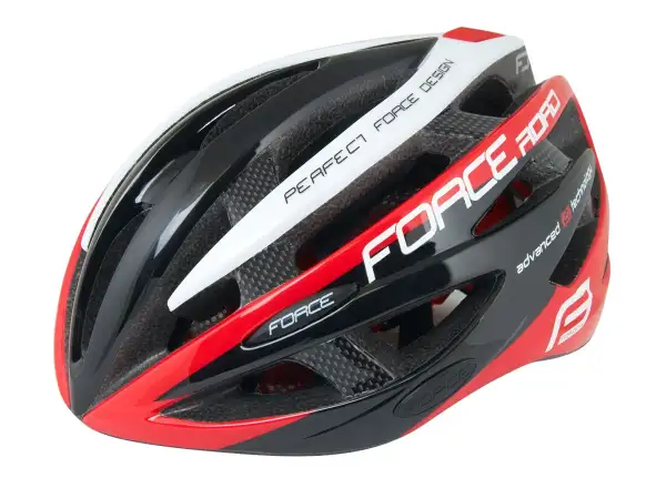 Force Road helmet black/red/white