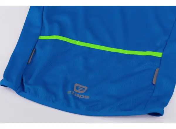 Etape Peddy 2.0 kids jersey short sleeve green/blue