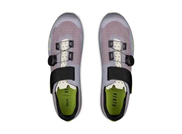 Fizik Vento Ferox Carbon MTB men's cycling shoes Lilac/White