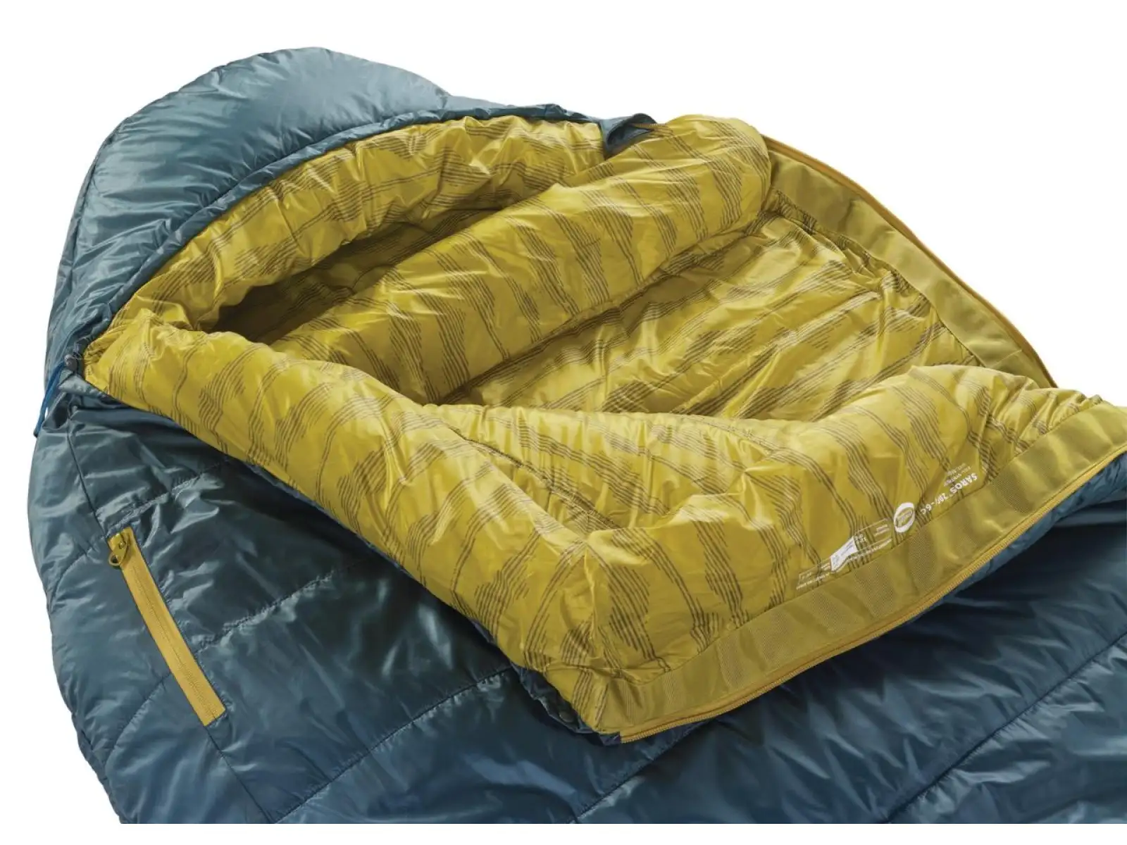 Therm-A-Rest Saros Regular Sleeping Bag -6°C blue-grey