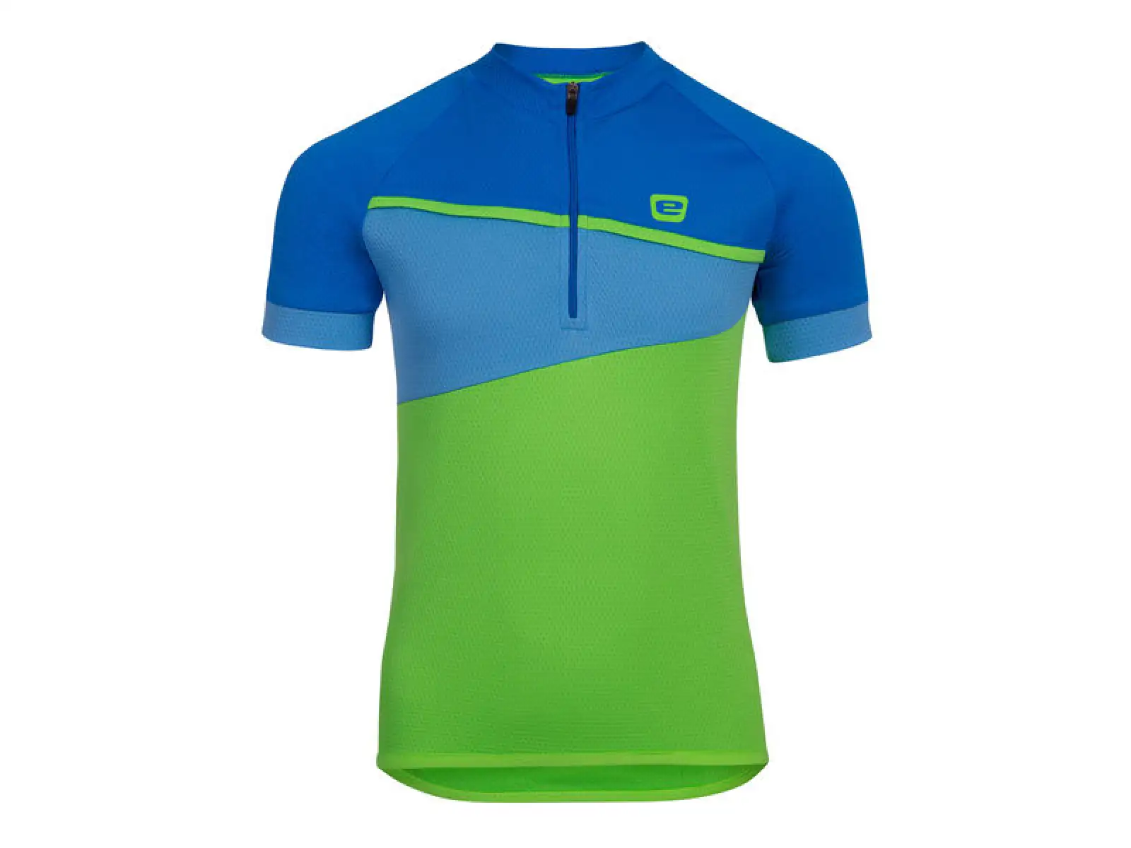 Etape Peddy kids jersey short sleeve green/blue