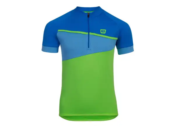 Etape Peddy kids jersey short sleeve green/blue